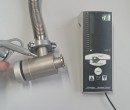 He-Leak detection of angle valve