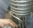 He-Leak detection of stainless steel tubing