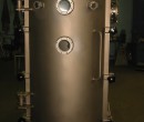 Front view of HV chamber for induction melting